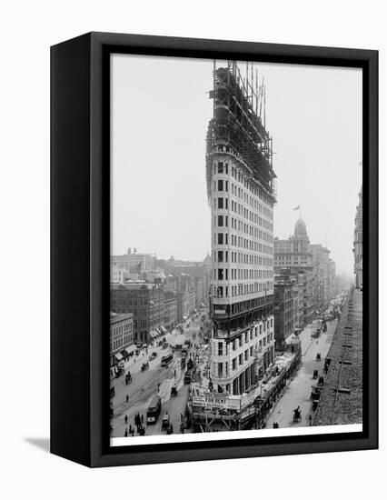 Flatiron Building, New York, N.Y.-null-Framed Stretched Canvas