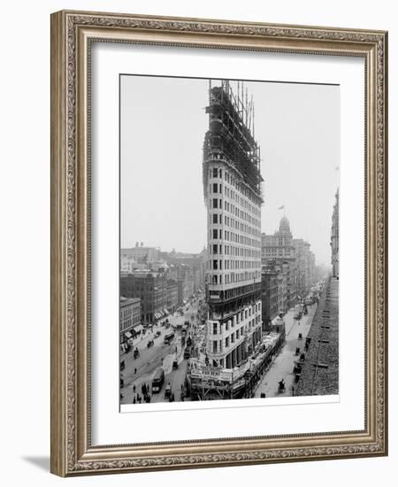 Flatiron Building, New York, N.Y.-null-Framed Photo