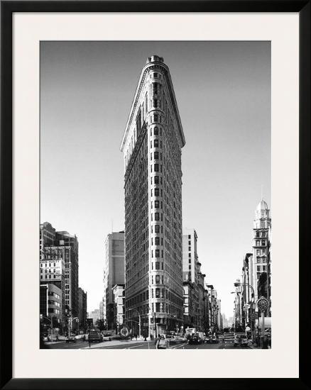 Flatiron Building, New York-Henri Silberman-Framed Art Print