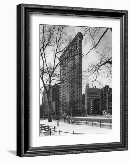 Flatiron Building, NYC-Chris Bliss-Framed Photographic Print