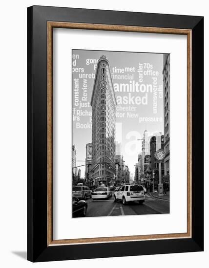 Flatiron Building - Taxi Cabs Yellow - Manhattan - New York City - United States-Philippe Hugonnard-Framed Photographic Print