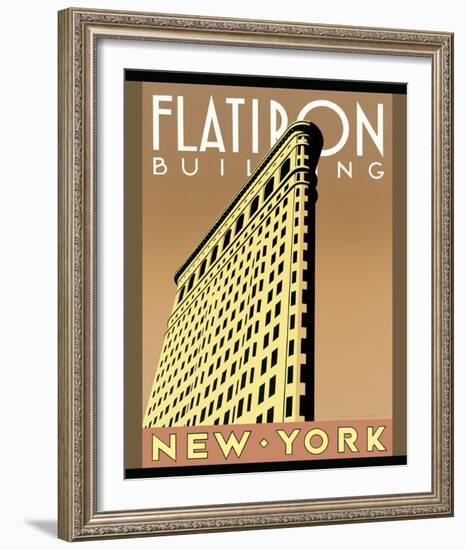 Flatiron Building-Brian James-Framed Art Print