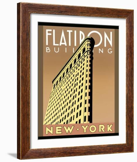 Flatiron Building-Brian James-Framed Art Print