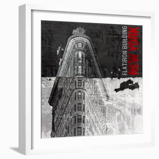 Flatiron Building-Kimberly Allen-Framed Art Print