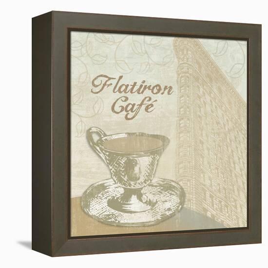 Flatiron Cafe-Erin Clark-Framed Premier Image Canvas