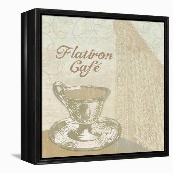 Flatiron Cafe-Erin Clark-Framed Premier Image Canvas