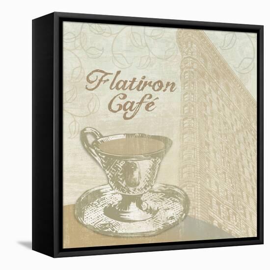 Flatiron Cafe-Erin Clark-Framed Premier Image Canvas