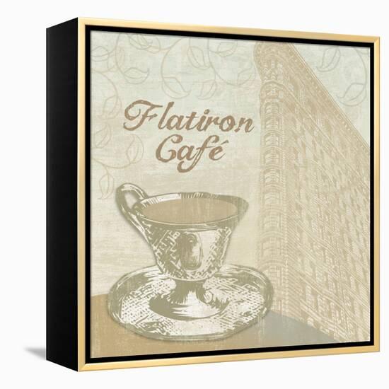 Flatiron Cafe-Erin Clark-Framed Premier Image Canvas