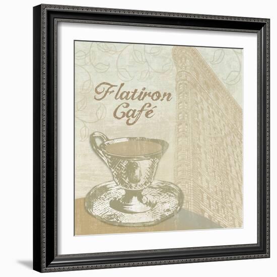 Flatiron Cafe-Erin Clark-Framed Giclee Print