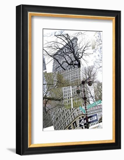 Flatiron Collage-Erin Clark-Framed Art Print