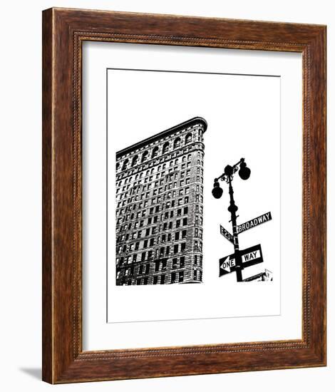 Flatiron (detail)-Erin Clark-Framed Art Print