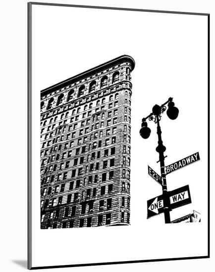 Flatiron (detail)-Erin Clark-Mounted Art Print