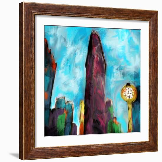 Flatiron New York-Kimberly Allen-Framed Art Print