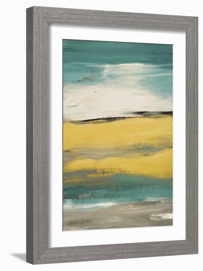 Flatlands Teal-Lanie Loreth-Framed Art Print