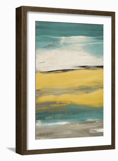 Flatlands Teal-Lanie Loreth-Framed Art Print