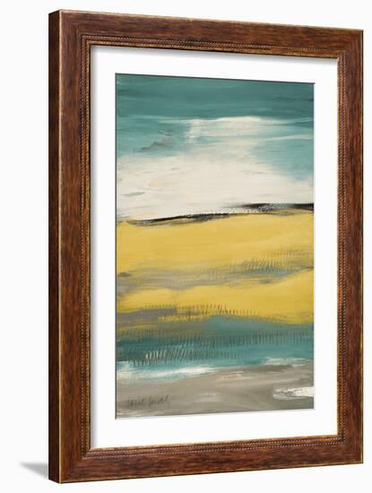 Flatlands Teal-Lanie Loreth-Framed Art Print