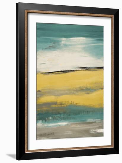 Flatlands Teal-Lanie Loreth-Framed Art Print