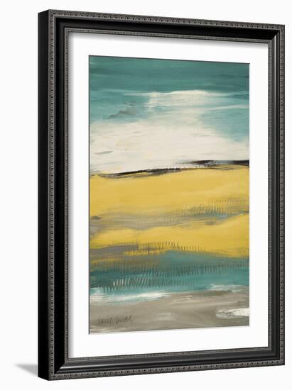 Flatlands Teal-Lanie Loreth-Framed Art Print