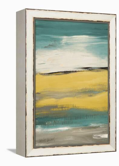 Flatlands Teal-Lanie Loreth-Framed Stretched Canvas