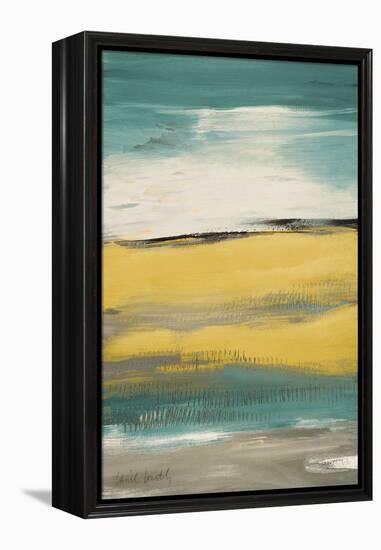 Flatlands Teal-Lanie Loreth-Framed Stretched Canvas