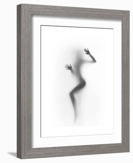 Flattened-Shadow-Framed Premium Giclee Print