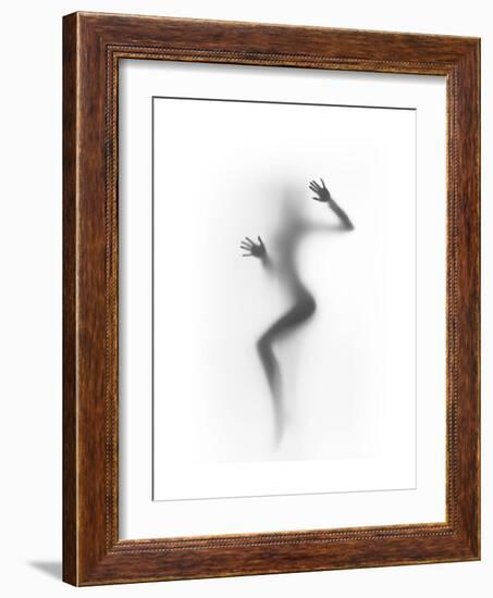 Flattened-Shadow-Framed Premium Giclee Print