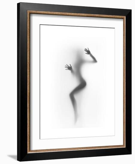 Flattened-Shadow-Framed Premium Giclee Print