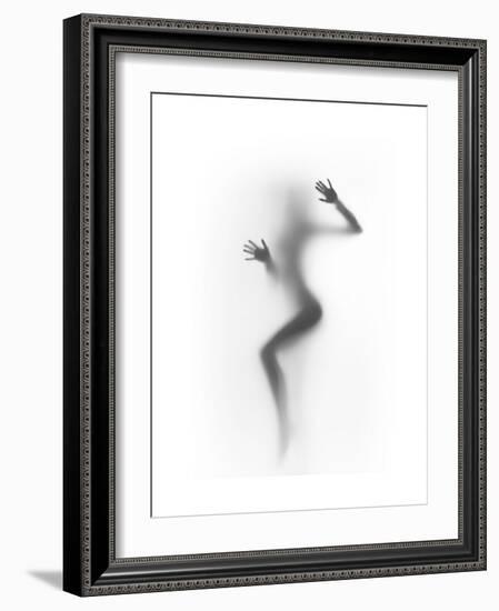 Flattened-Shadow-Framed Premium Giclee Print