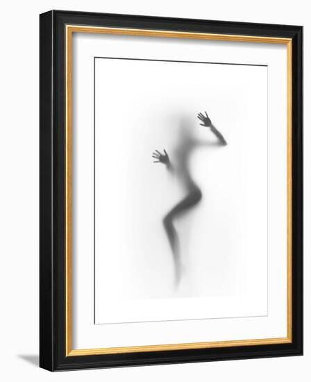 Flattened-Shadow-Framed Premium Giclee Print