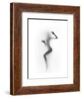 Flattened-Shadow-Framed Art Print