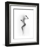 Flattened-Shadow-Framed Art Print