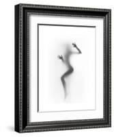 Flattened-Shadow-Framed Art Print