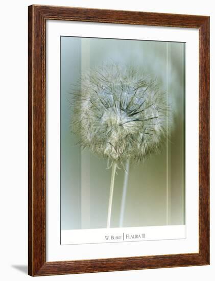 Flaura II-W^ Blake-Framed Art Print