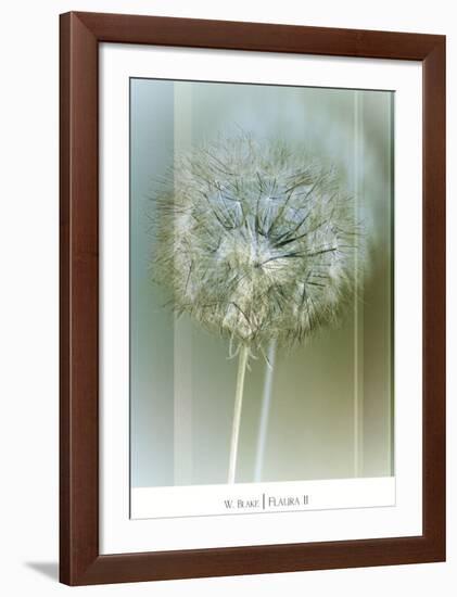 Flaura II-W^ Blake-Framed Art Print