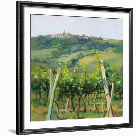 Flauvigny View-Christine Debrosky-Framed Art Print