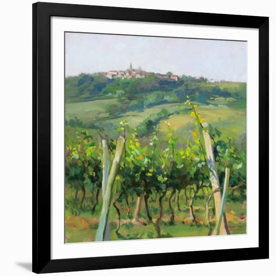 Flauvigny View-Christine Debrosky-Framed Art Print