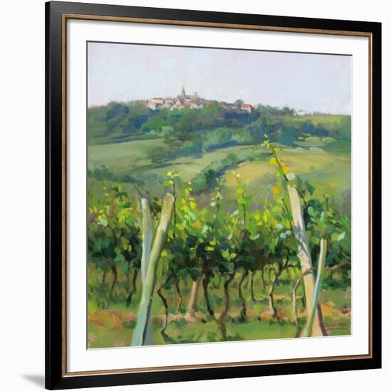 Flauvigny View-Christine Debrosky-Framed Art Print