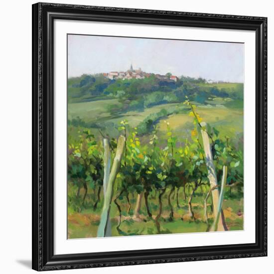 Flauvigny View-Christine Debrosky-Framed Art Print