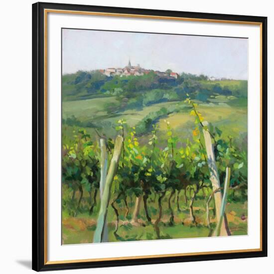 Flauvigny View-Christine Debrosky-Framed Art Print