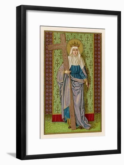 Flavia Julia Helena with the True Cross-null-Framed Art Print