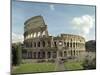 Flavian Amphitheatre Or Coliseum in Rome-null-Mounted Photographic Print