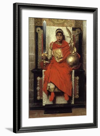 Flavius Honorius by Jean Paul Laurens-null-Framed Photographic Print