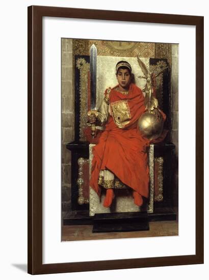 Flavius Honorius by Jean Paul Laurens-null-Framed Photographic Print