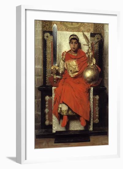 Flavius Honorius by Jean Paul Laurens-null-Framed Photographic Print