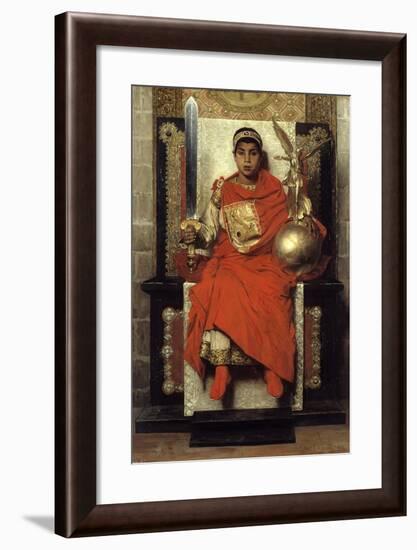 Flavius Honorius by Jean Paul Laurens-null-Framed Photographic Print