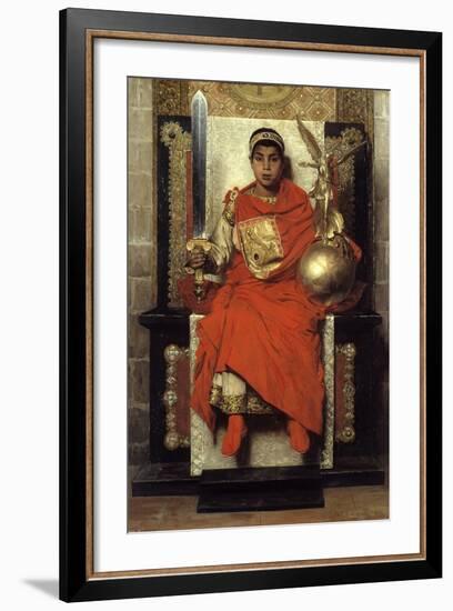 Flavius Honorius by Jean Paul Laurens-null-Framed Photographic Print