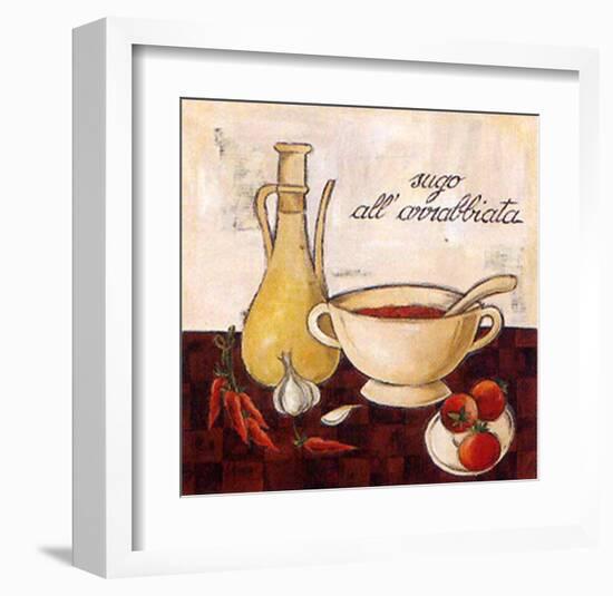 Flavours of Italy III-L^ Morales-Framed Art Print