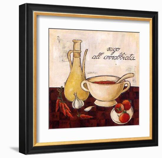 Flavours of Italy III-L^ Morales-Framed Art Print