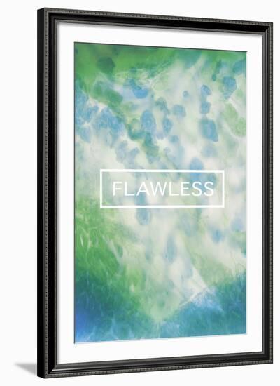 Flawless Fluorescent-Lottie Fontaine-Framed Giclee Print