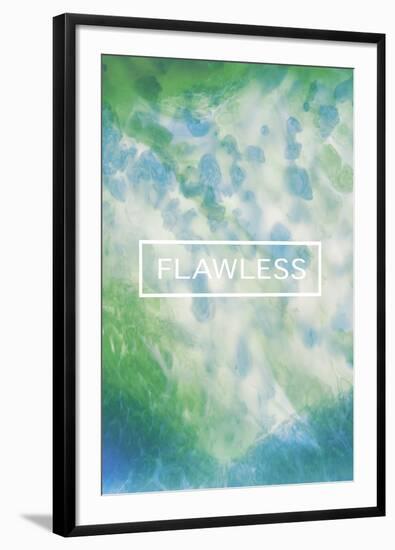 Flawless Fluorescent-Lottie Fontaine-Framed Giclee Print